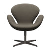 Fritz Hansen Swan Lounge Chair, Warm Graphite/Tonus Dusty Brown