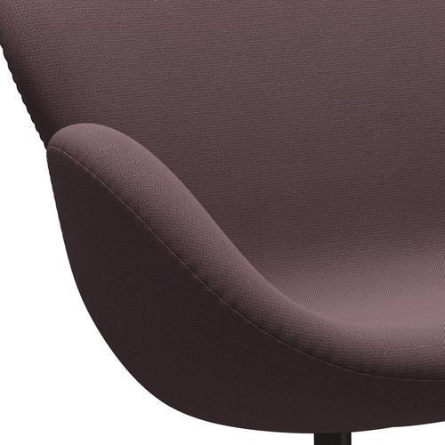 [product_category]-Fritz Hansen Swan Sofa 2 Seater, Brown Bronze/Capture Aubergine-Fritz Hansen-3321-CP6302-BBBASE-FRI-7