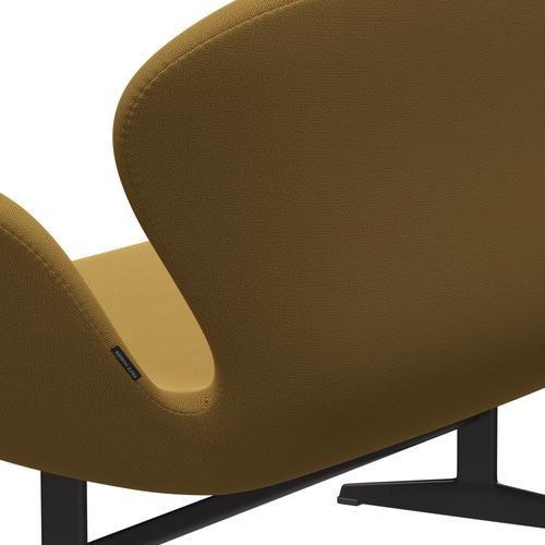 [product_category]-Fritz Hansen Swan Sofa 2 Seater, Warm Graphite/Capture Mustard Bright-Fritz Hansen-3321-CP6801-WGBASE-FRI-5