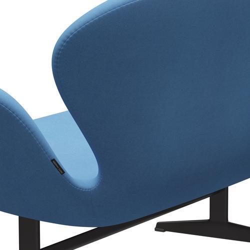 [product_category]-Fritz Hansen Swan Sofa 2 Seater, Warm Graphite/Divina Light Blue (712)-Fritz Hansen-3321-DIV712-WGBASE-FRI-5