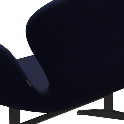 [product_category]-Fritz Hansen Swan Sofa 2 Seater, Warm Graphite/Divina Melange Dark Blue-Fritz Hansen-3321-DIM787-WGBASE-FRI-5