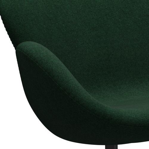 [product_category]-Fritz Hansen Swan Sofa 2 Seater, Warm Graphite/Divina Melange Warm Dark Green-Fritz Hansen-3321-DIM967-WGBASE-FRI-7