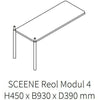 Gejst Module Sceene Reol 4, chêne noir