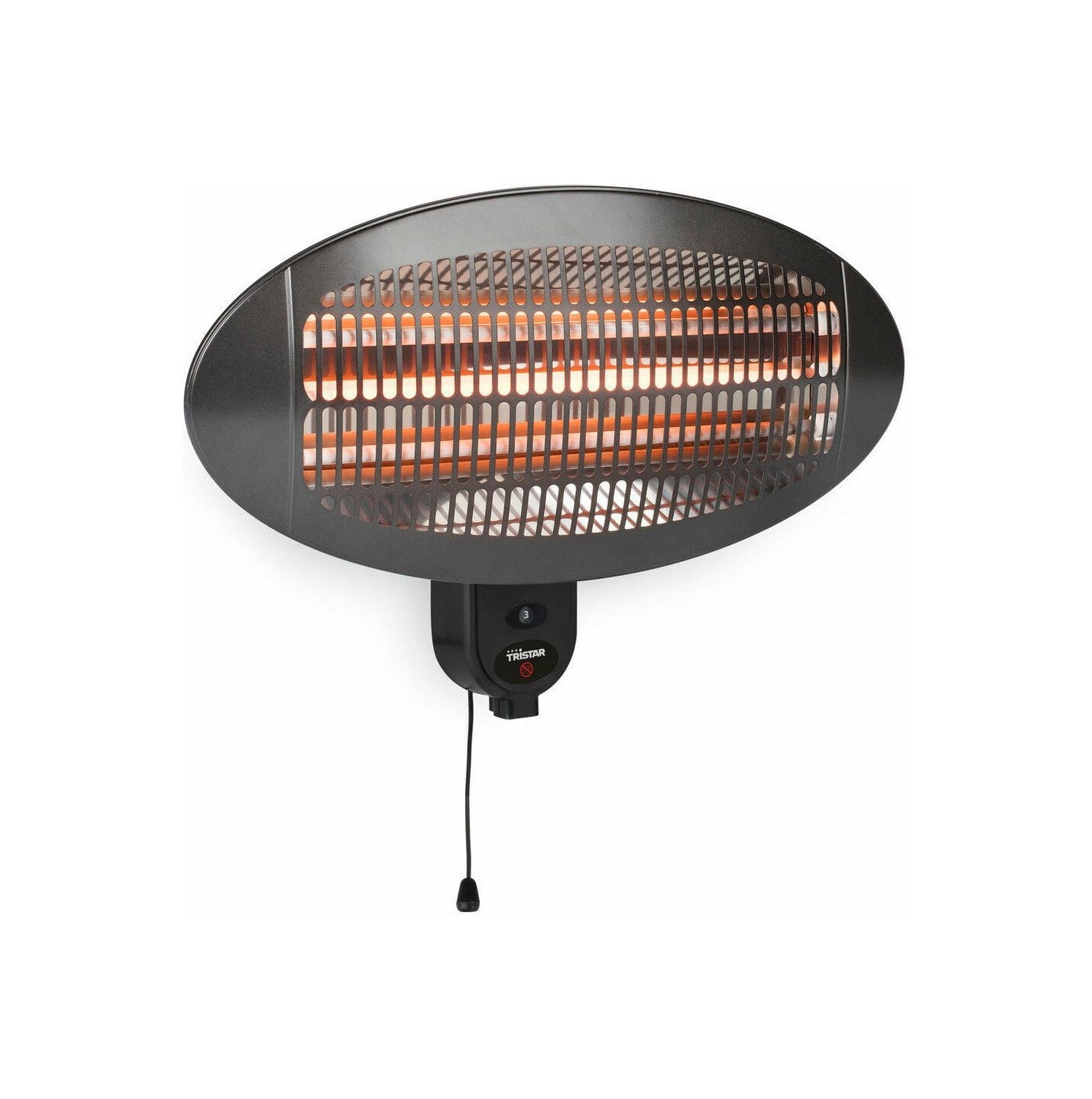 Heater Tristar KA5286  Black 2000 W