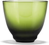 Holmegaard Verre d'eau d'écoulement, vert olive