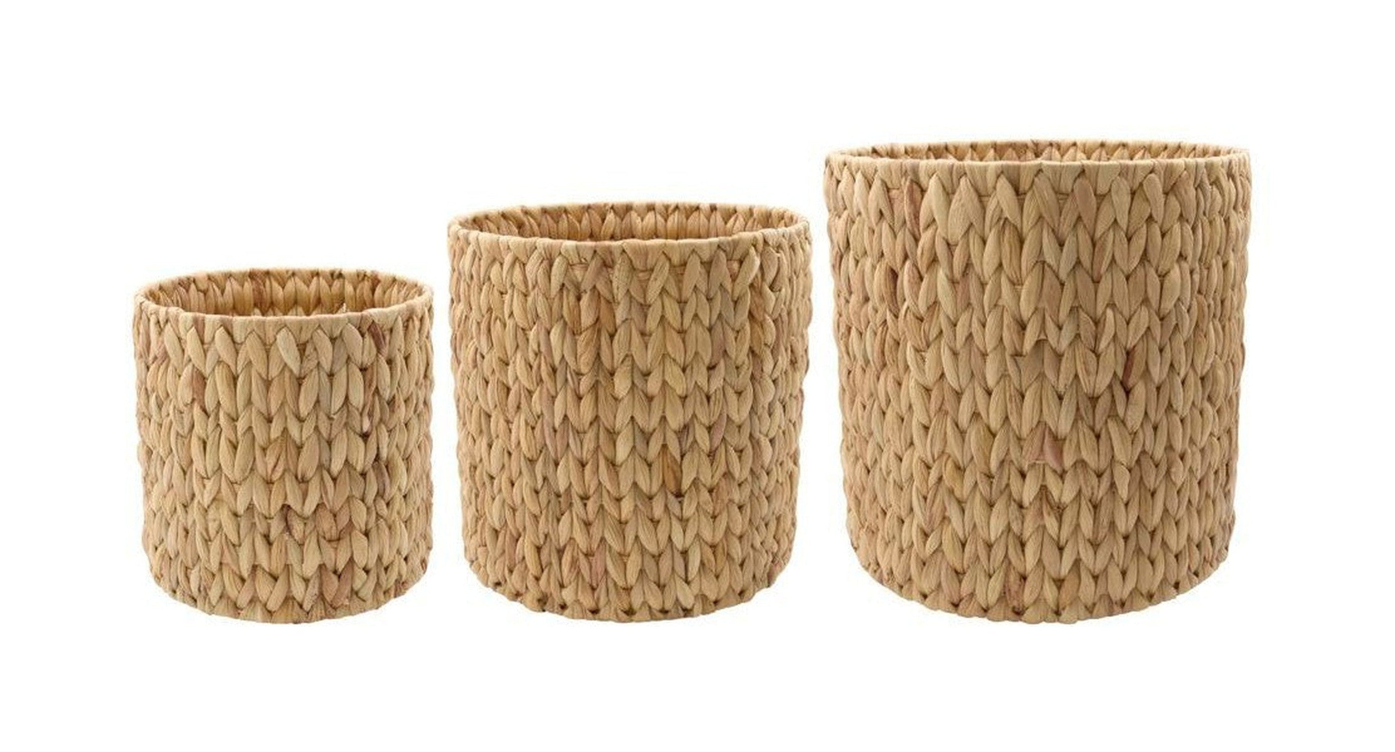 House Doctor Baskets, HDRoun, Natural