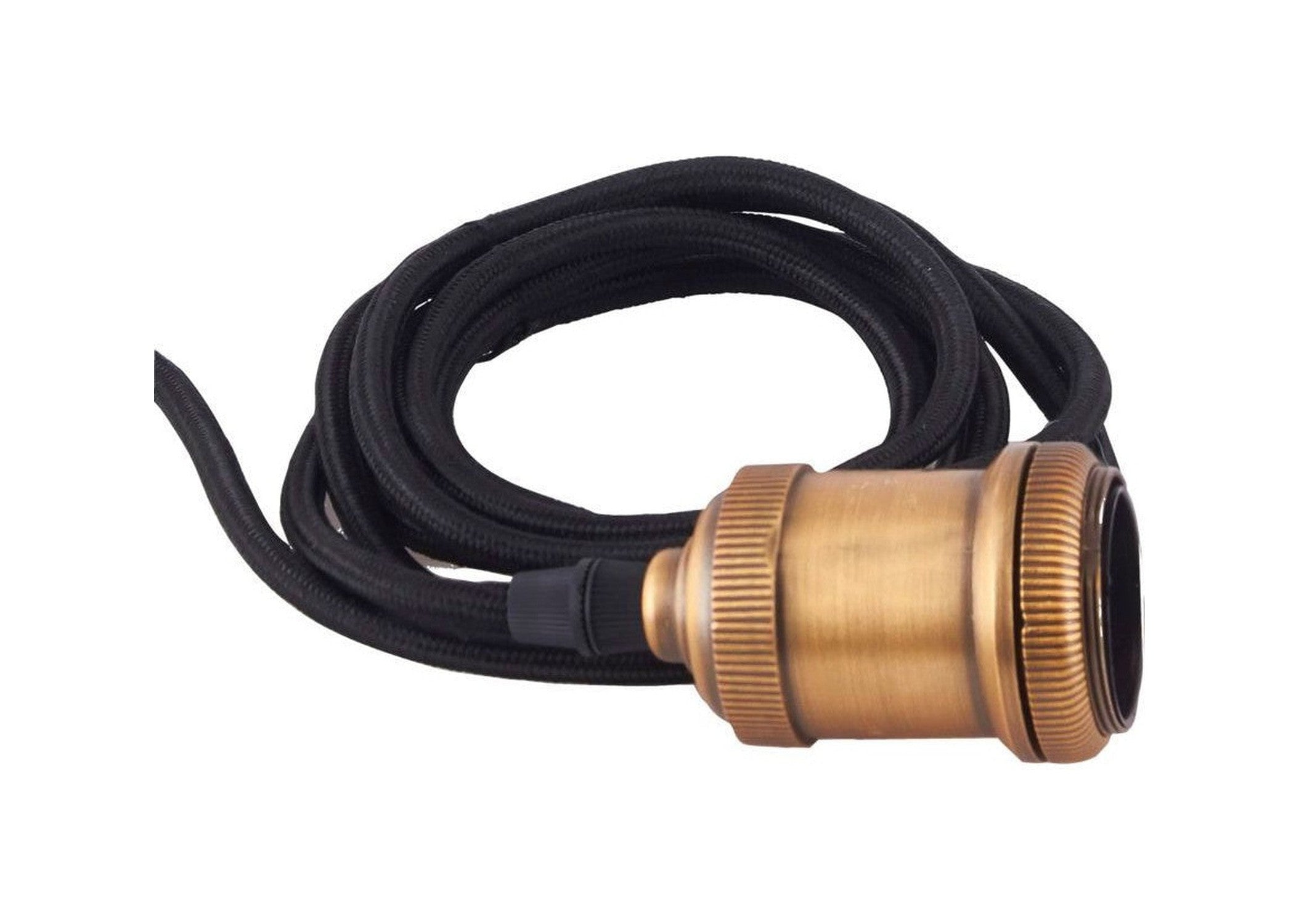 House Doctor E27 Socket, HDFly, Brass