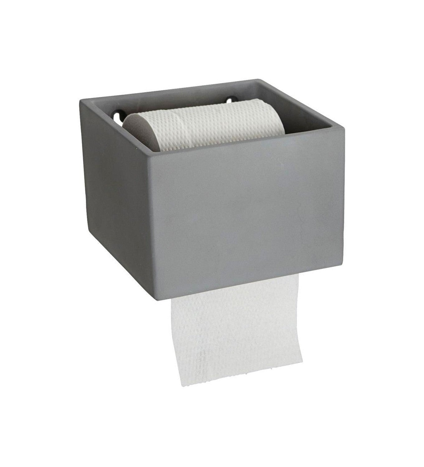 House Doctor Toilet paper holder, HDCement, Grey