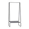Hübsch Appliquer un rack de manteau en métal noir, 60x72x157 cm
