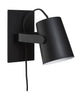  Lampe murale ardente noir