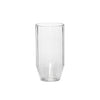 Hübsch Aster Drinking Glass, Clear