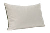 Hübsch Coussin de bonheur, sable / vert