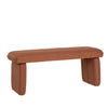 Hübsch Banc de banc moelleux rouge