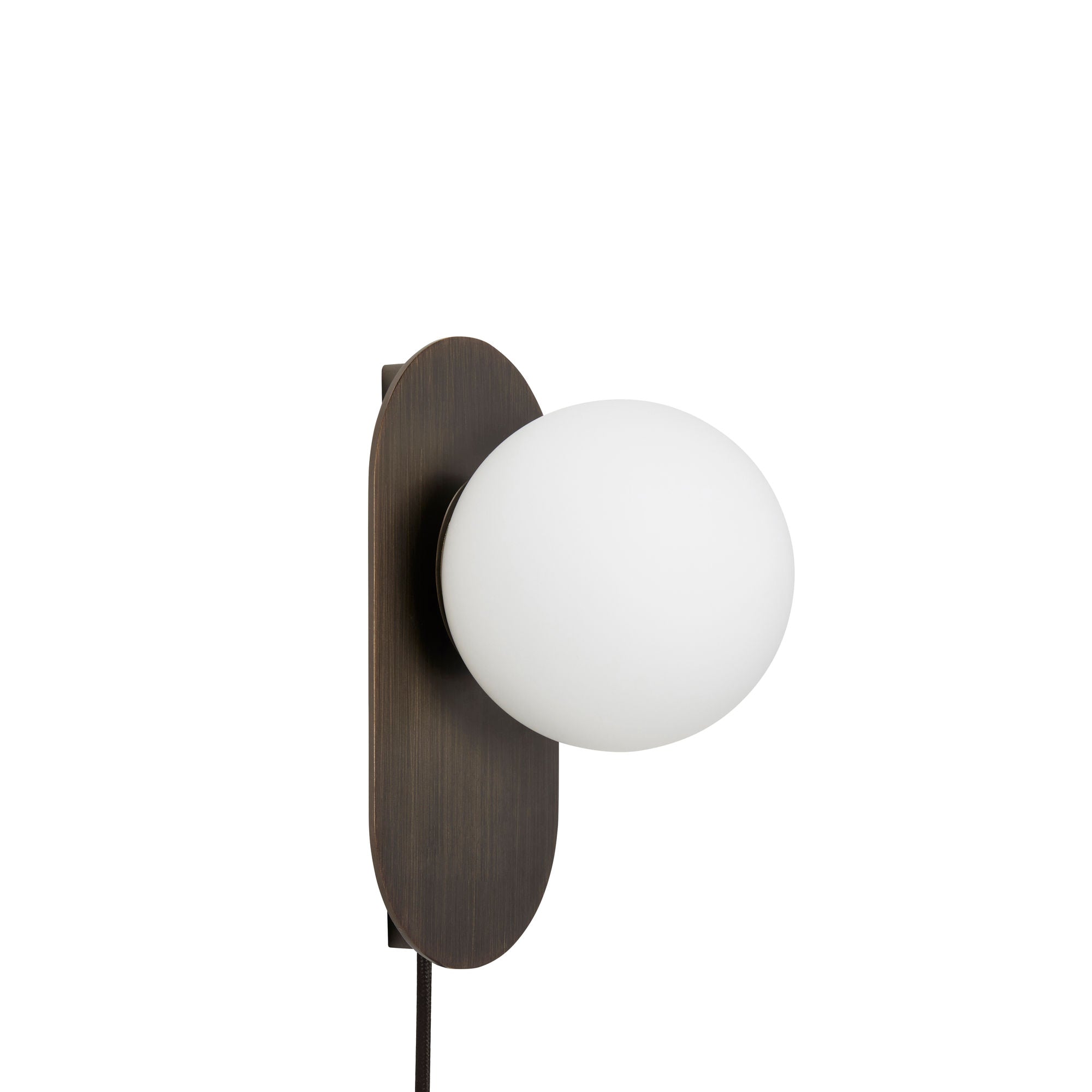 Hübsch Moon Wall Lamp Burnished brass