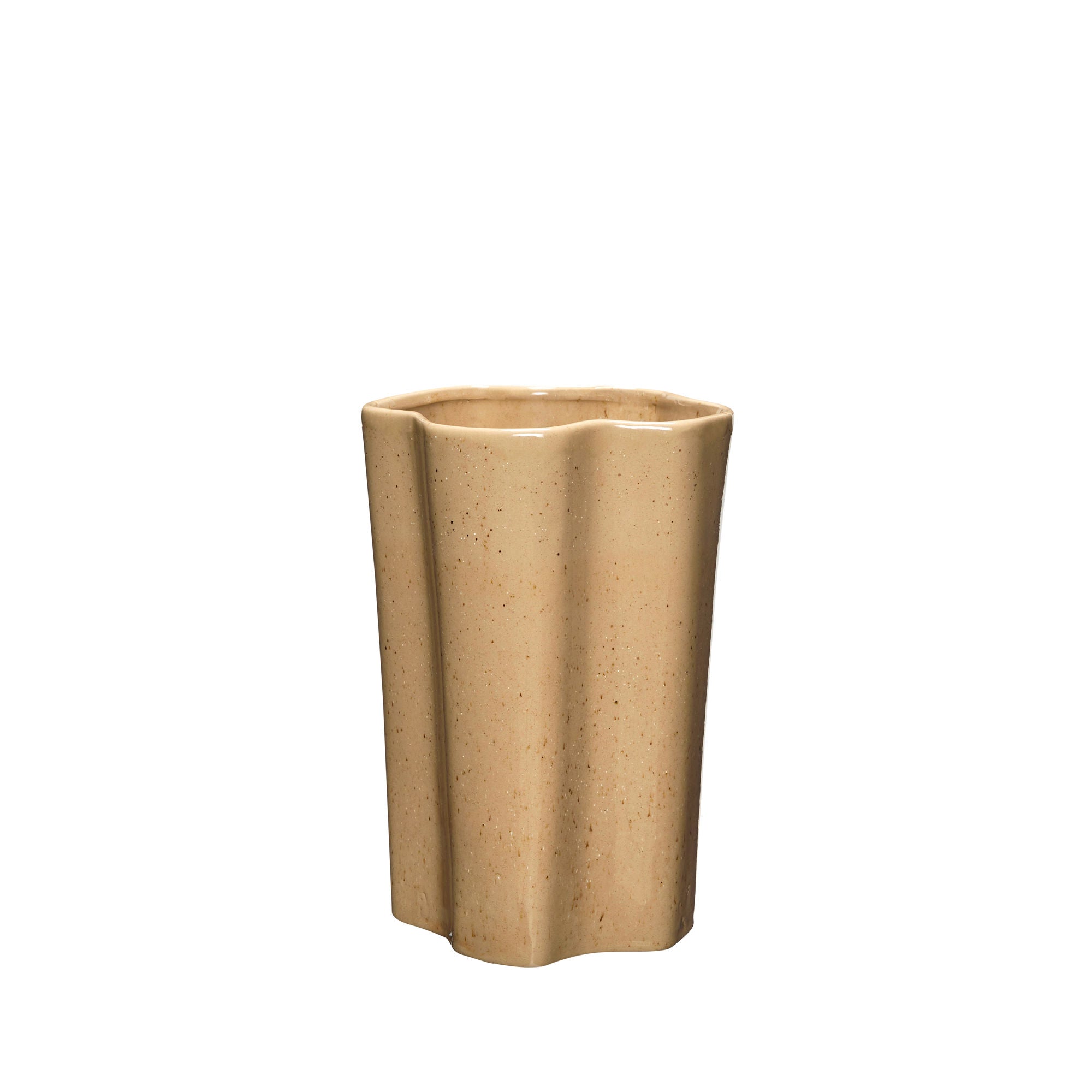 Hübsch Sapo Vase Brown