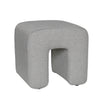 Hübsch Sculpture pouffe gris