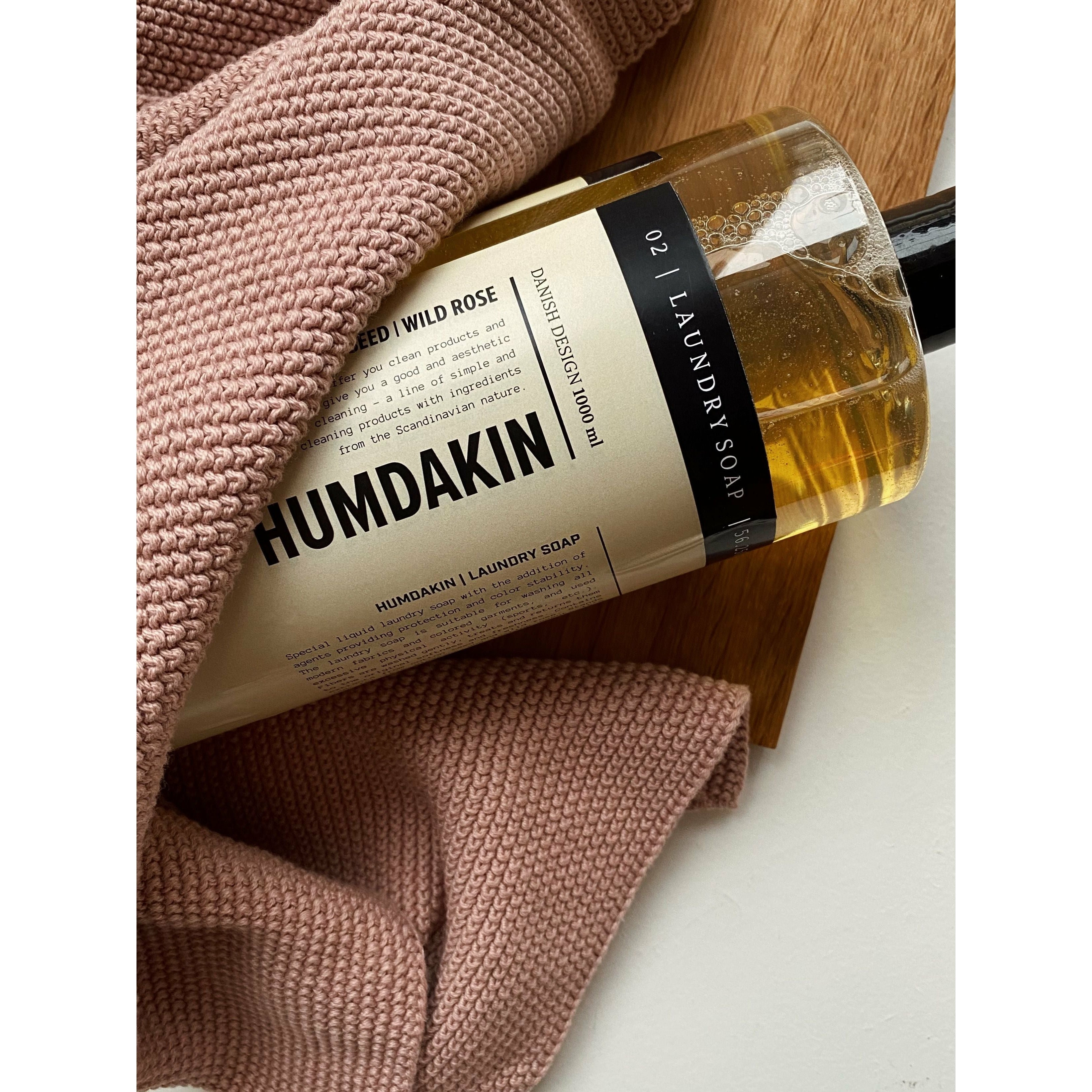 Humdakin Knitted Organic Tea Towel, Latte