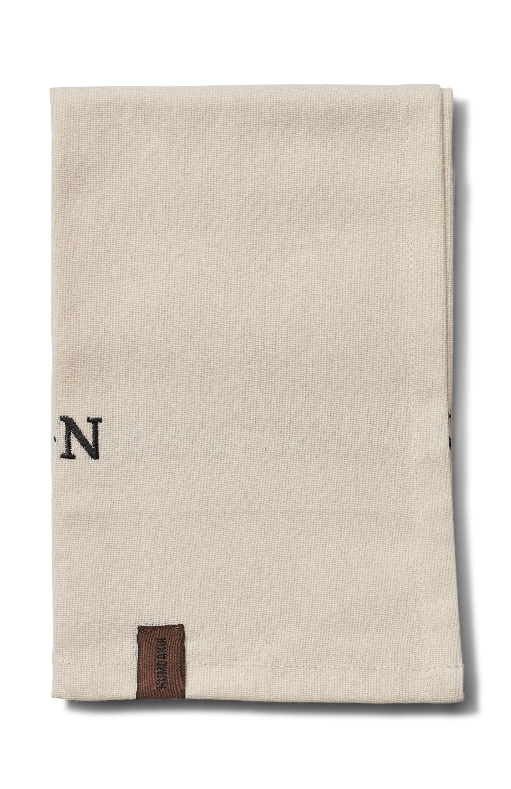 Humdakin Tea Towel Set Of 2, Shell