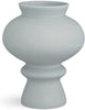 Kähler Vase de contour bleu, 23 cm