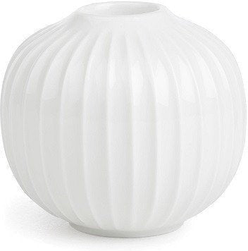 [product_category]-Kähler Hammershøi Candle Holder White, Medium-Kähler-5703779153629-692342-KAE-1