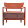 Kartell Cara Armchair, Rust/Rust