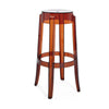 Tabouret fantôme Kartell Charles 75 cm, ambre