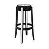 Tabouret fantôme Kartell Charles 75 cm, noir