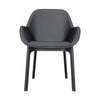 Kartell Clap Pvc Armchair, Black/Dark Grey