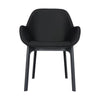 Kartell Clap Pvc Armchair, Black/Glossy Black