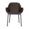 Kartell Clap Pvc Armchair, Grey/Brick Red