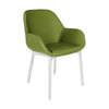 Kartell Clap Pvc Armchair, White/Green