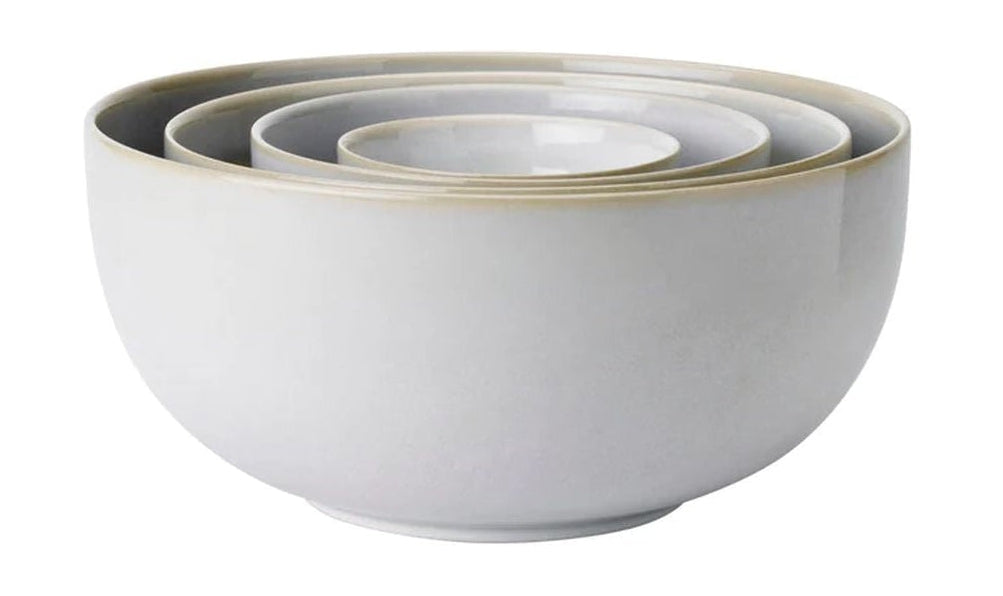 [product_category]-Knabstrup Keramik Tavola Bowl Set Of 4, White-Knabstrup Keramik-5713959800069-L-06-KNA-1