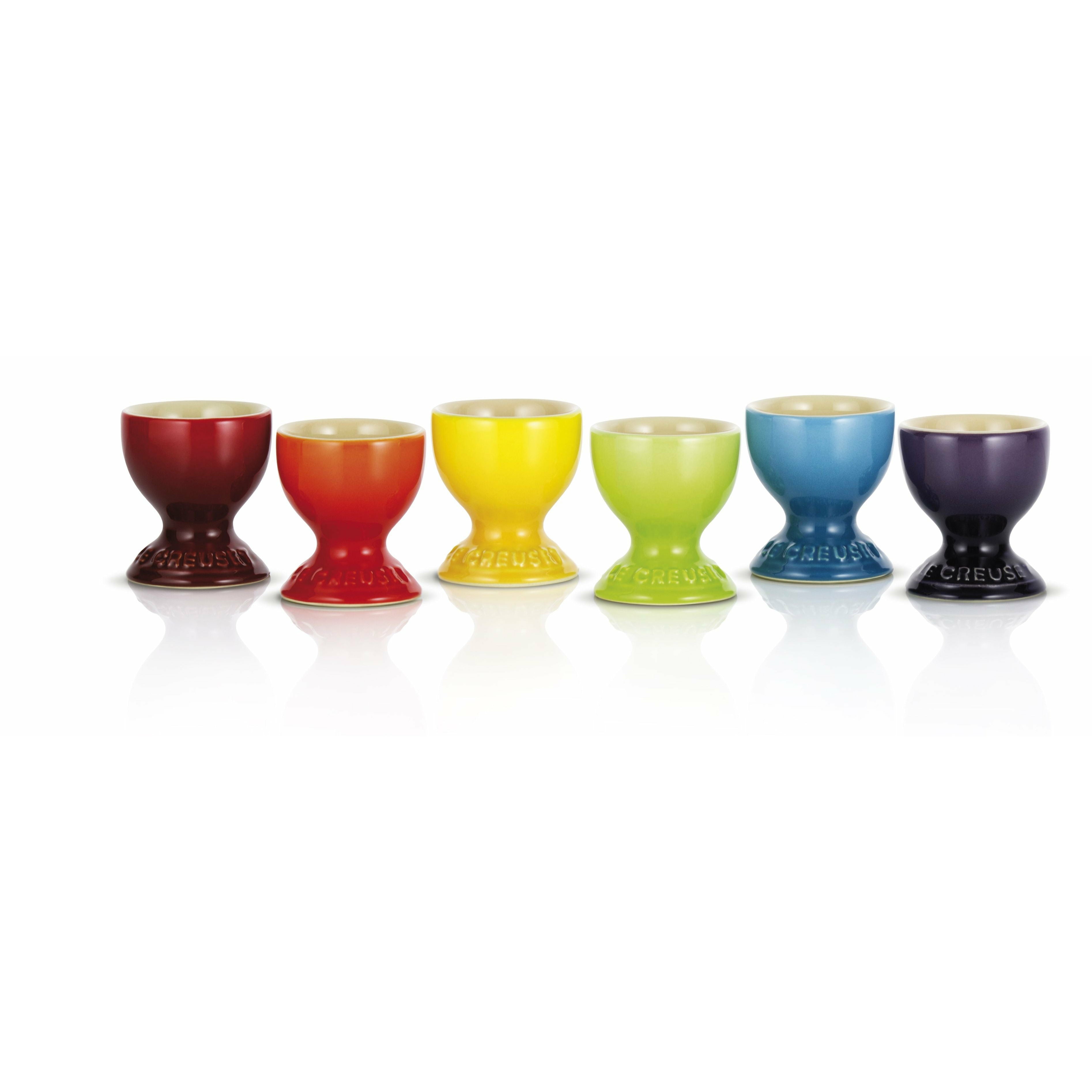 [product_category]-Le Creuset Egg Cup Set Of 6 Rainbow-Le Creuset-843251156429-79067008359030-LEC-2