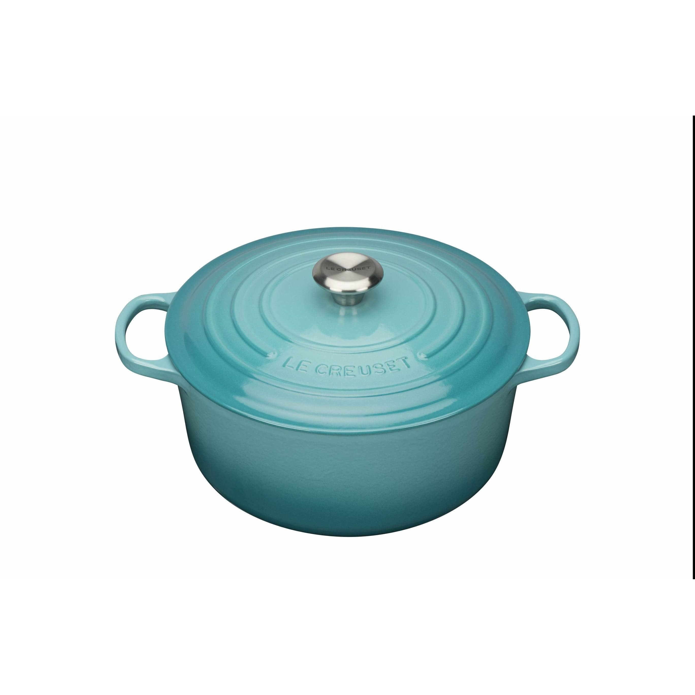 [product_category]-Le Creuset Signature Round Roaster 24 Cm, Caribbean-Le Creuset-24147262916-21177241702430-LEC-1