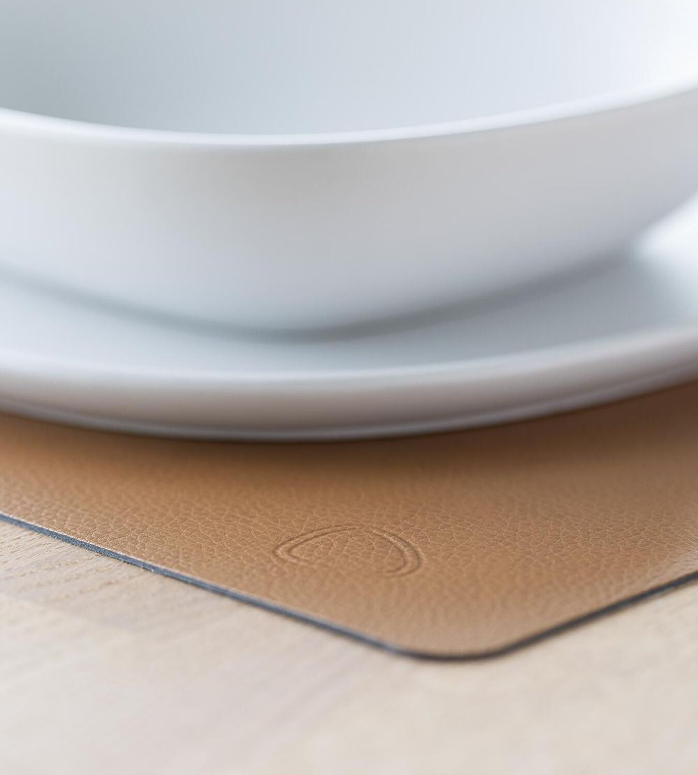 [product_category]-Lind Dna Square Placemat Serene Leather M, Natural-Lind DNA-5711590996721-991496-LIN-5