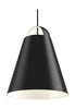  Au-dessus de la phase de pendentif graisse Ø40 cm noir