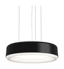  LP Grand Lampe suspendue LED 4000 K 12 W Phase Semballage Ø32 cm noir