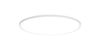  LP Slim Round Round Plafond Lampe 3991 Lumens Ø44 cm blanc