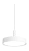  LP Slim Round Suspended Lamp LED Kelvin réglable Ø25 cm blanc