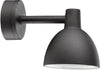 Louis Poulsen Toldbod 155 Wall Lamp, Black