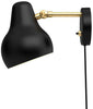 Louis Poulsen VL 38 Lampe murale, noir