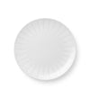 Lucie Kaas Arne Clausen Plate Lotus blanc, Ø21 cm