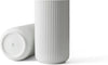 Lyngby Vase Blanc, 38 Cm 
