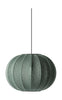 Made by Hand Tricot Wit 45 Pendante ronde, Green en tweed