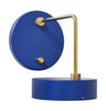 Made By Hand Petite Machine Wall Lamp H: 29 Royal Blue