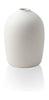 Malling Living Vase brut 14,5 cm, blanc