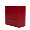 Montana Carry Dresser With 3 Cm Plinth, Beetroot Red