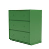 Commode de transport du Montana avec socle de 3 cm, vert de persil