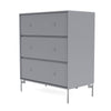 Montana Carry Dresser With Legs, Graphic/Matt Chrome