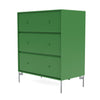 Montana transporte commode avec jambes, persil / Matt Chrome